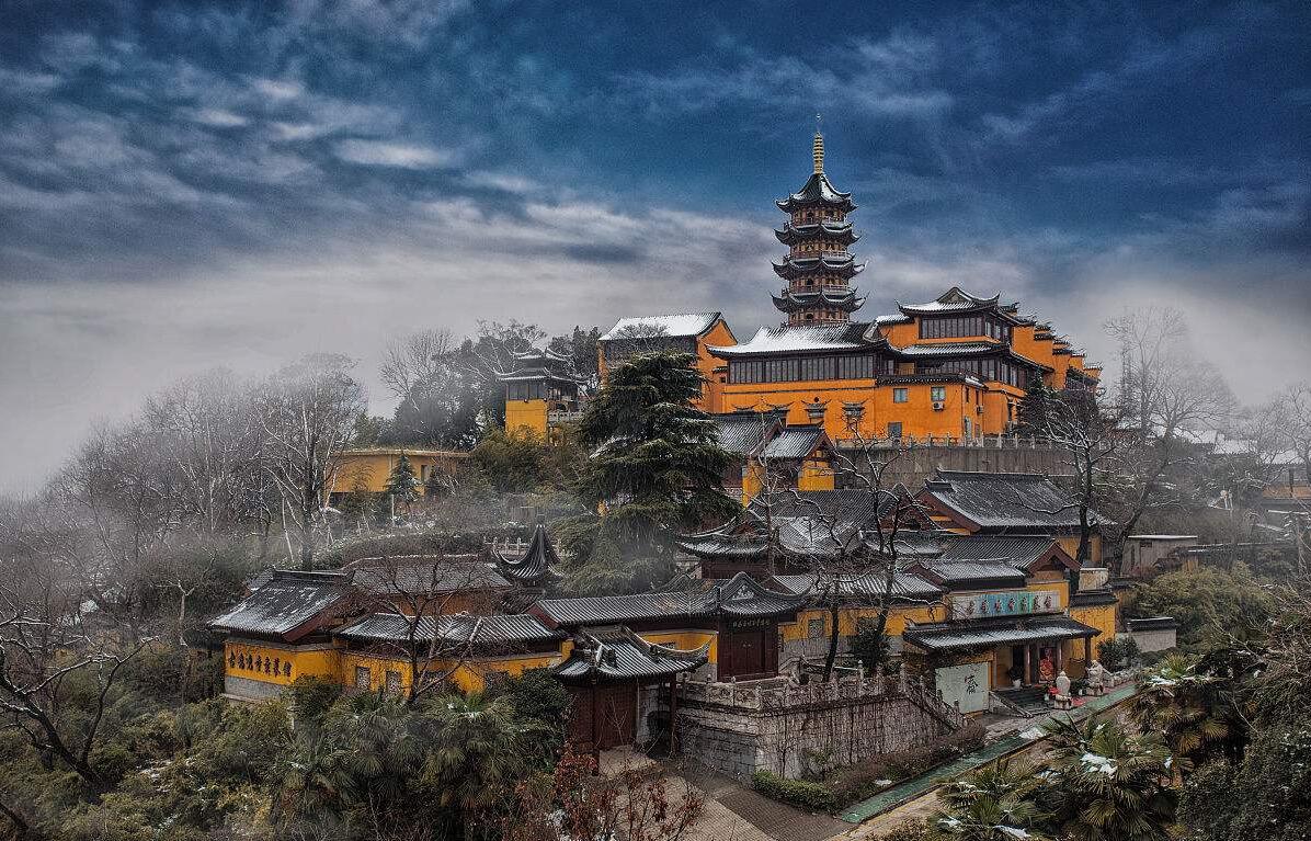 南朝寺庙与烟雨楼台古典风貌与诗意描绘的背后故事